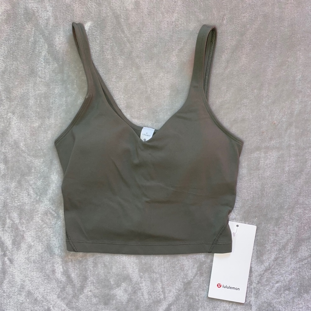 SOLD lululemon Align Tank in Grey Sage